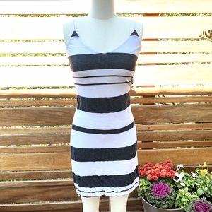 STRIPED TANK DRESS